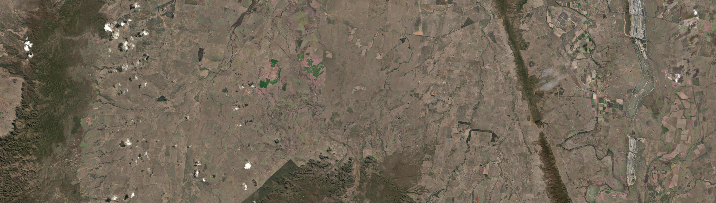 Aerial view of Rhydding, QLD