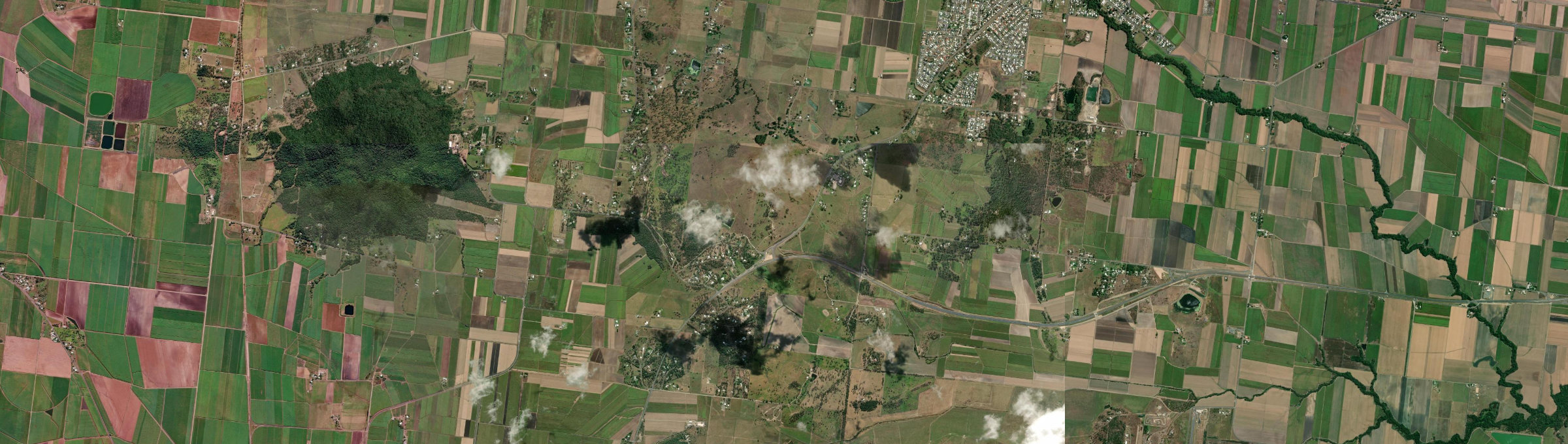 Aerial view of Greenmount (Mackay - Qld), QLD