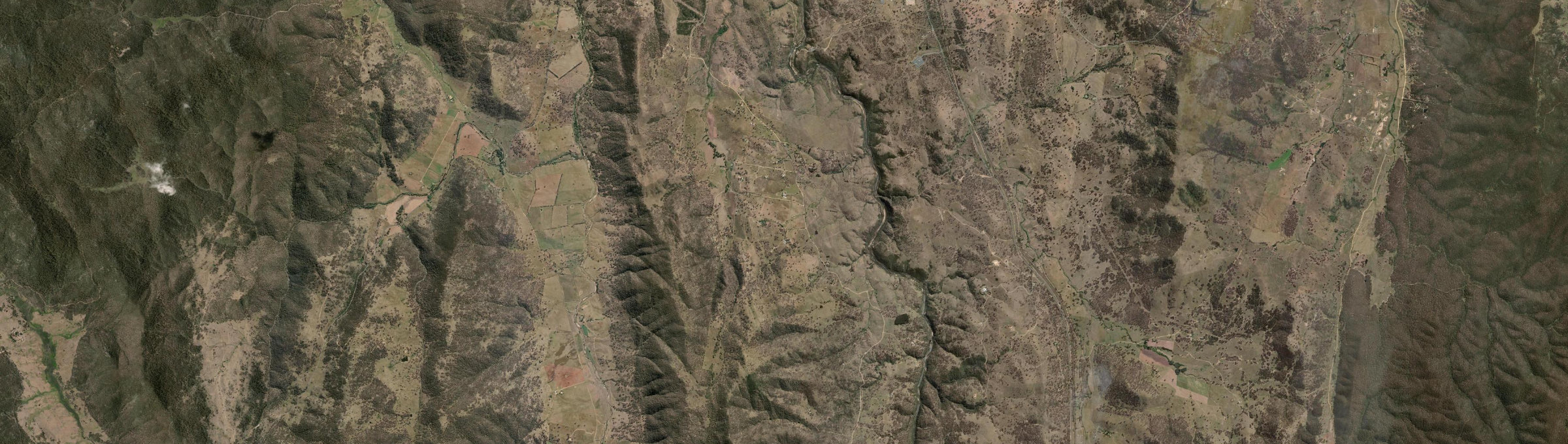 Aerial view of The Angle, NSW