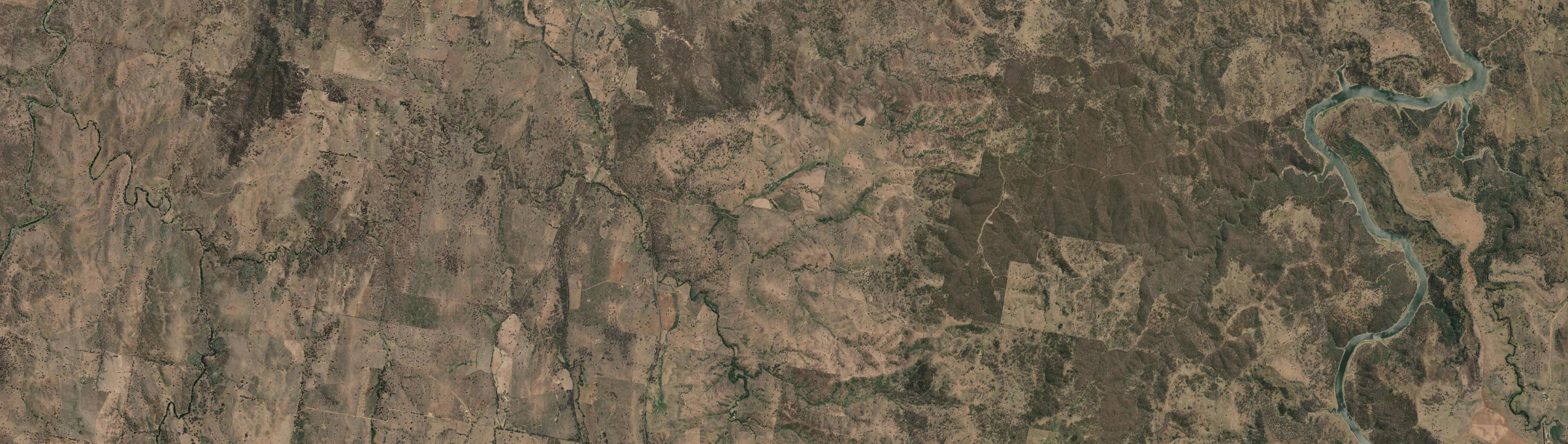 Aerial view of Farnham, NSW