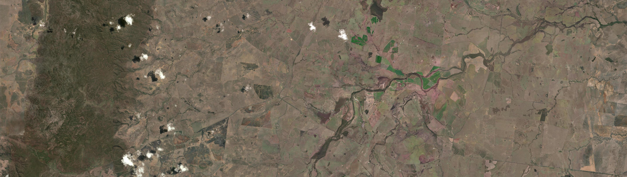 Aerial view of Bauhinia, QLD
