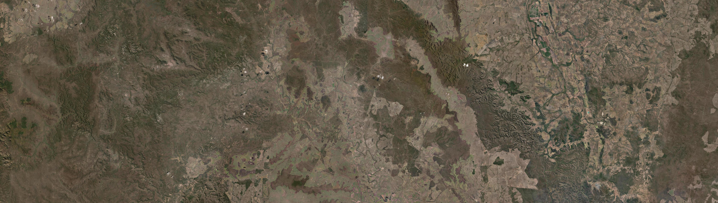 Aerial view of Ghinghinda, QLD