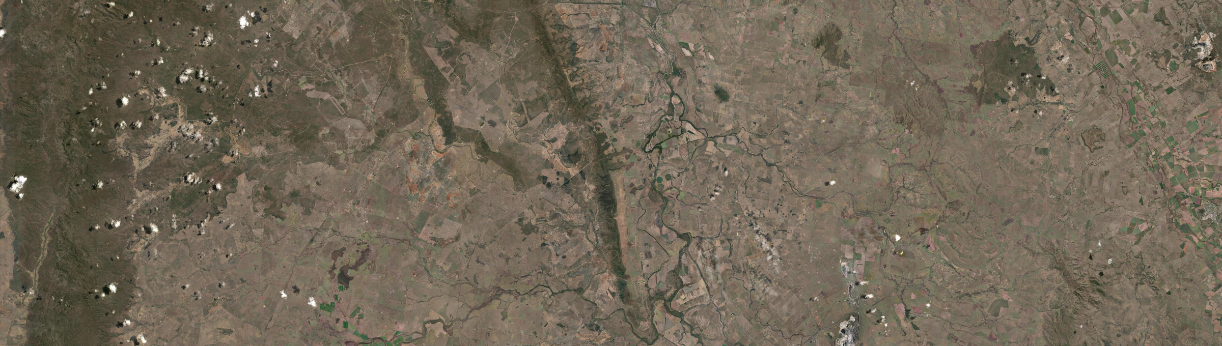 Aerial view of Alberta, QLD