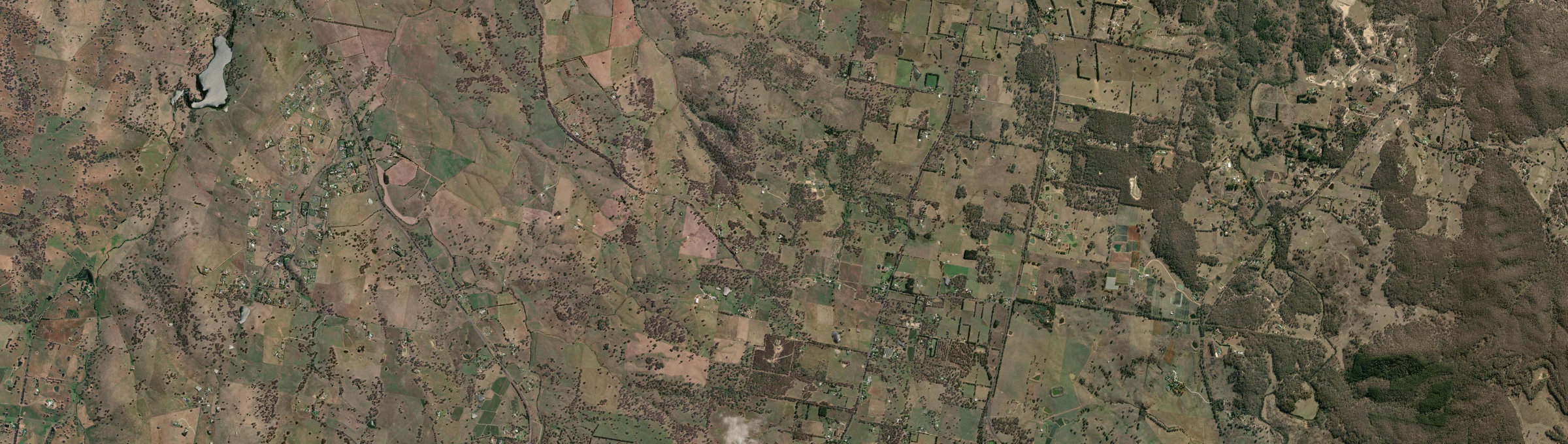 Aerial view of March, NSW