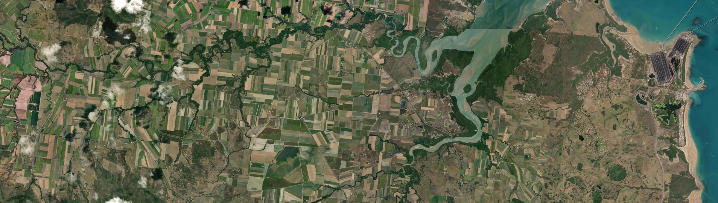 Aerial view of Balberra, QLD