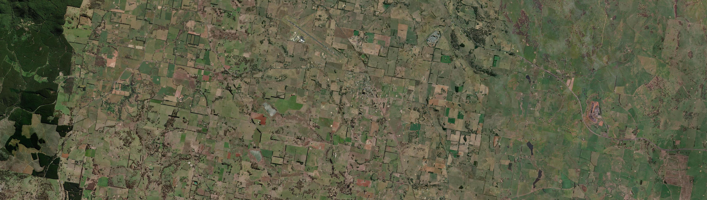 Aerial view of Spring Hill (Orange - NSW), NSW