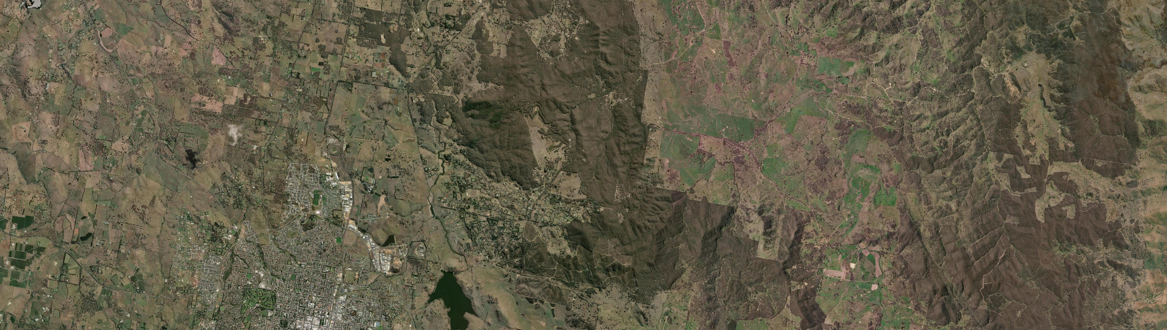 Aerial view of Clifton Grove, NSW