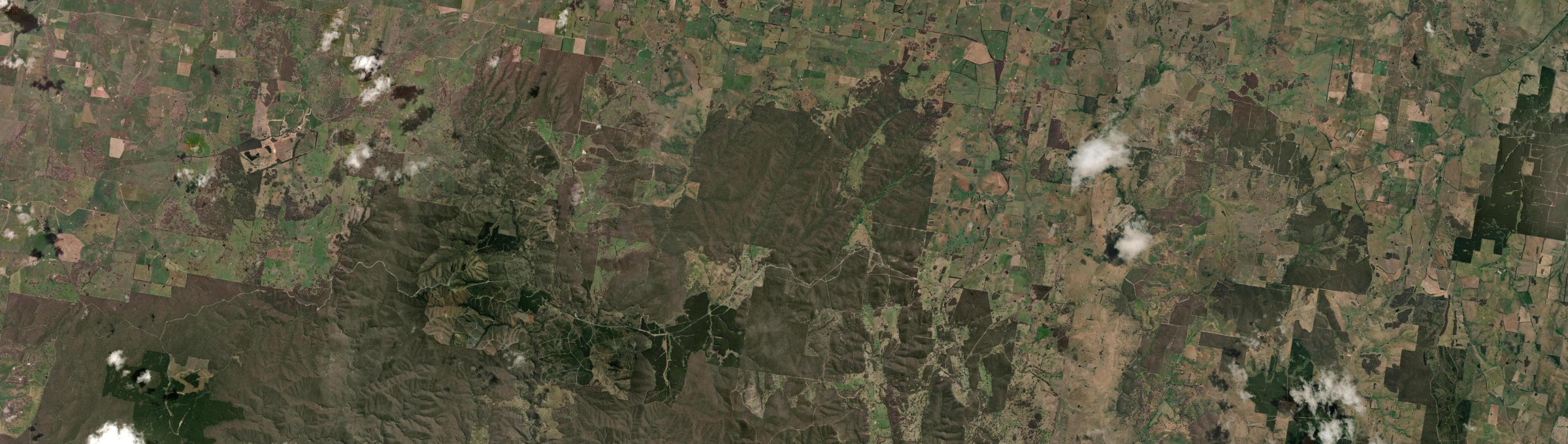 Aerial view of Colo (Bathurst Regional - NSW), NSW