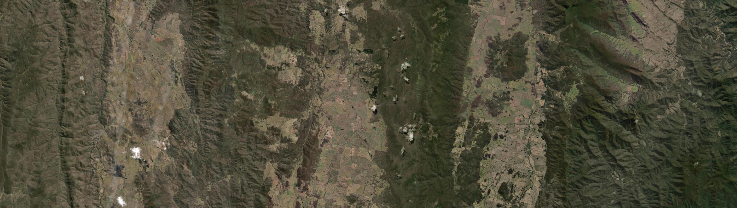 Aerial view of Anembo, NSW