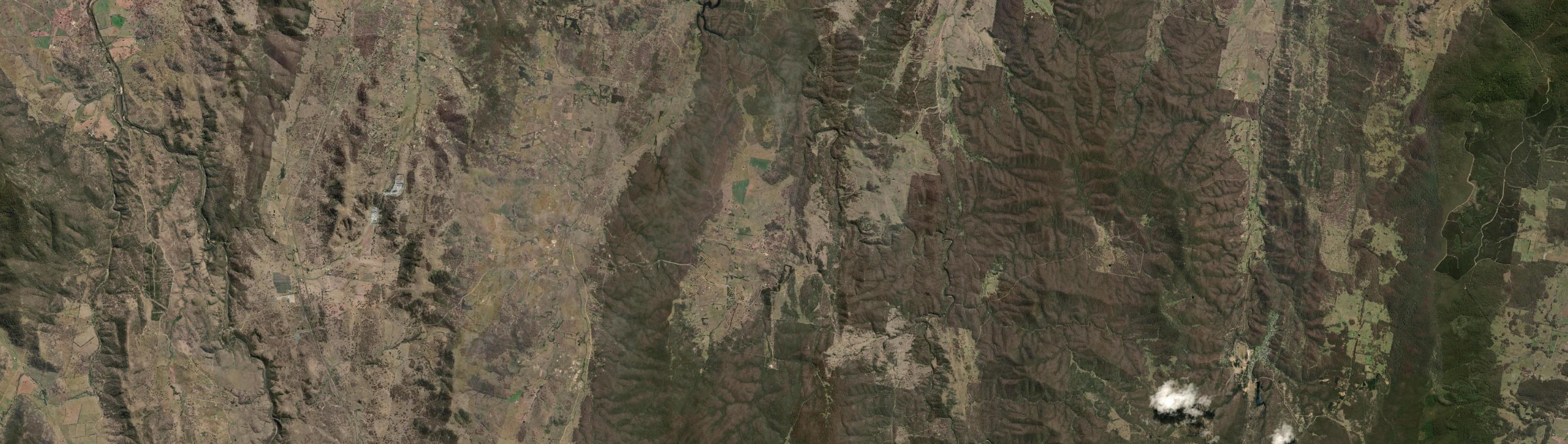 Aerial view of Urila, NSW