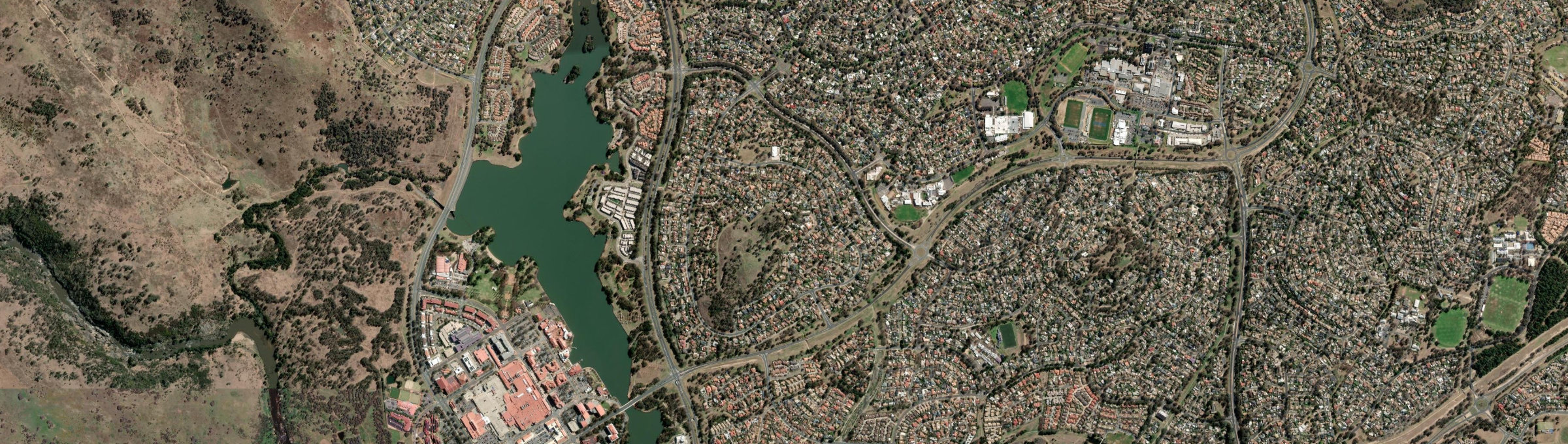 Aerial view of Oxley (ACT), ACT