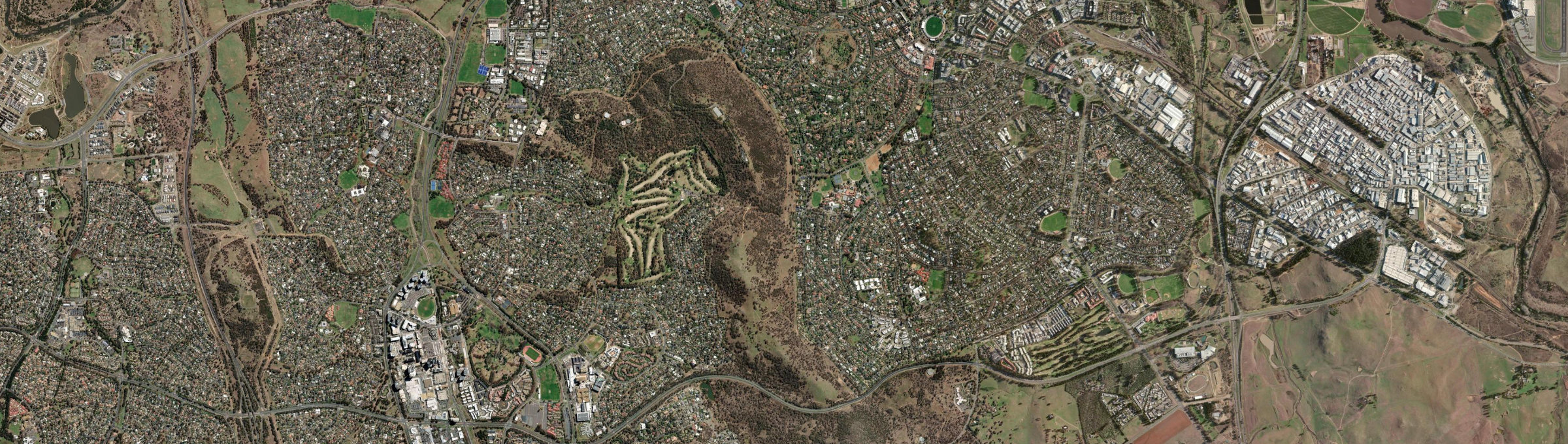 Aerial view of Red Hill (ACT), ACT