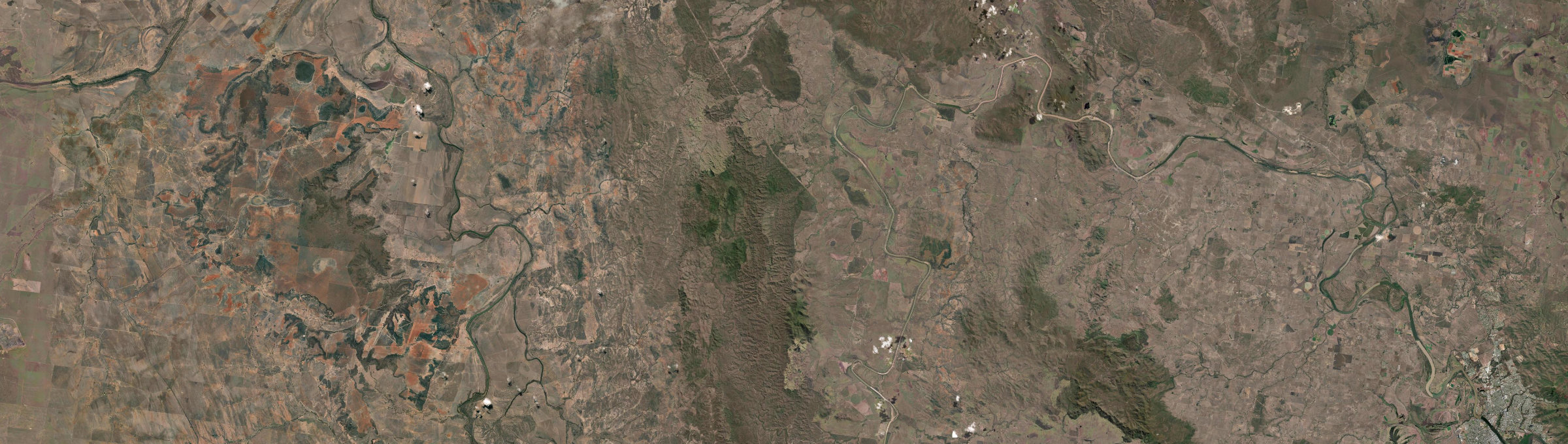 Aerial view of Glenroy (Qld), QLD