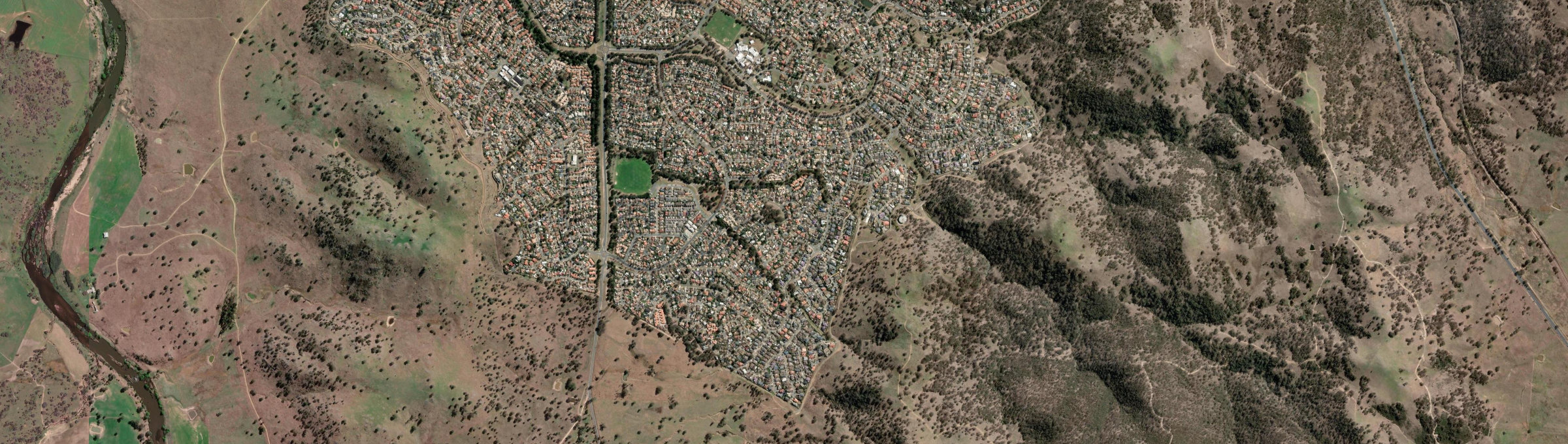 Aerial view of Banks, ACT