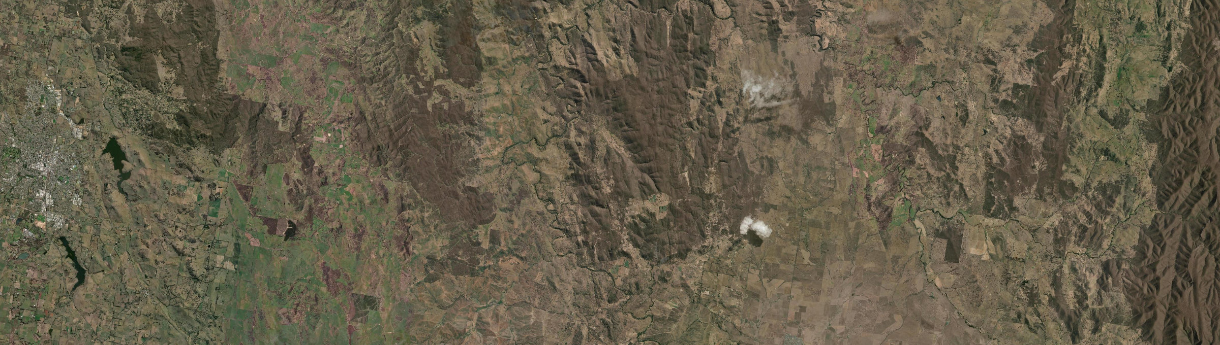 Aerial view of Billywillinga, NSW