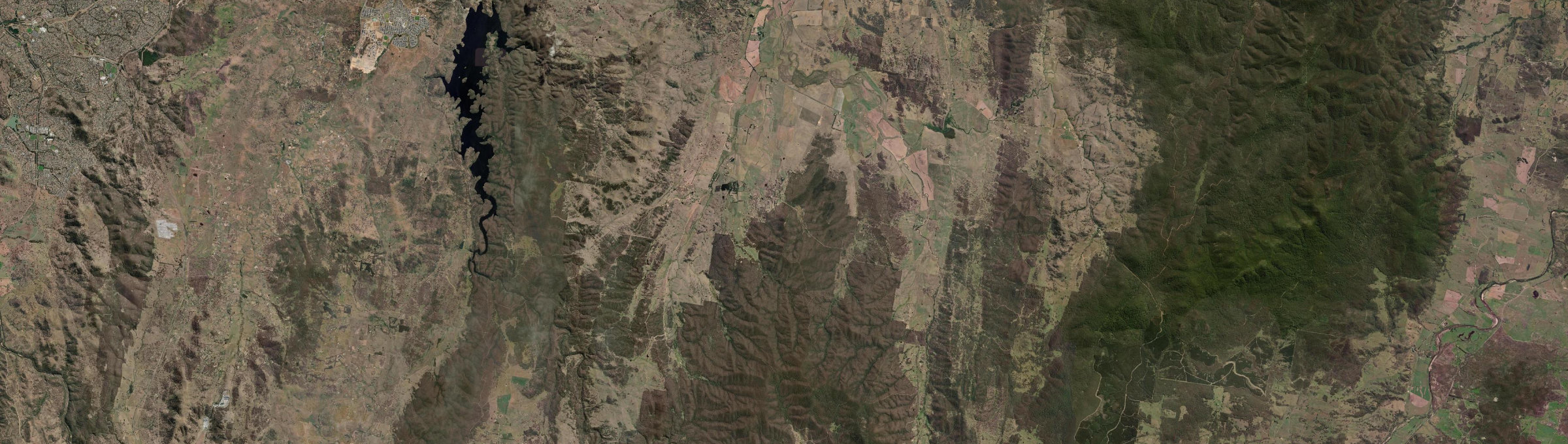 Aerial view of Primrose Valley, NSW