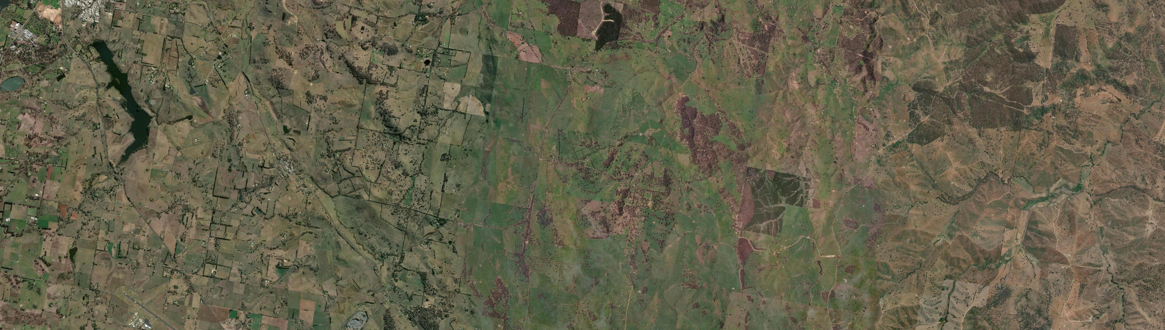 Aerial view of Byng, NSW