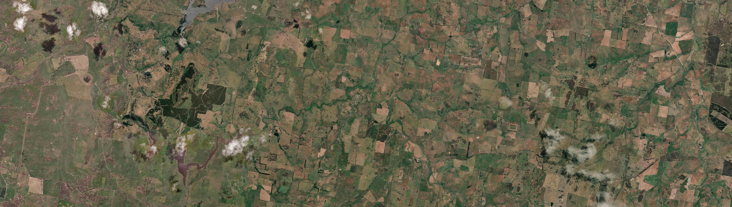 Aerial view of Barry (Blayney - NSW), NSW