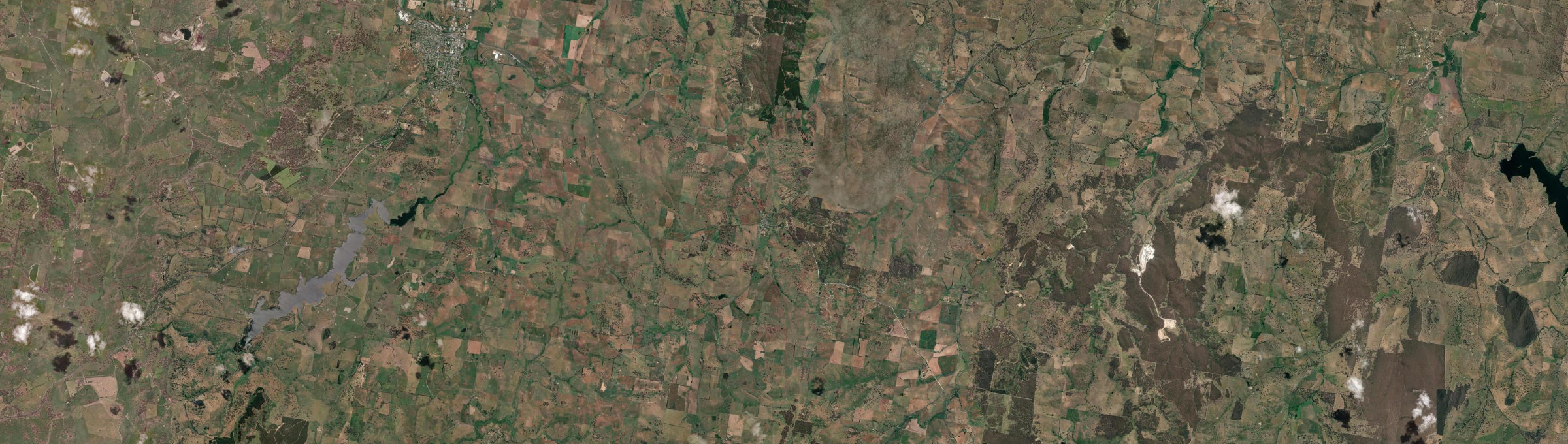 Aerial view of Newbridge (NSW), NSW