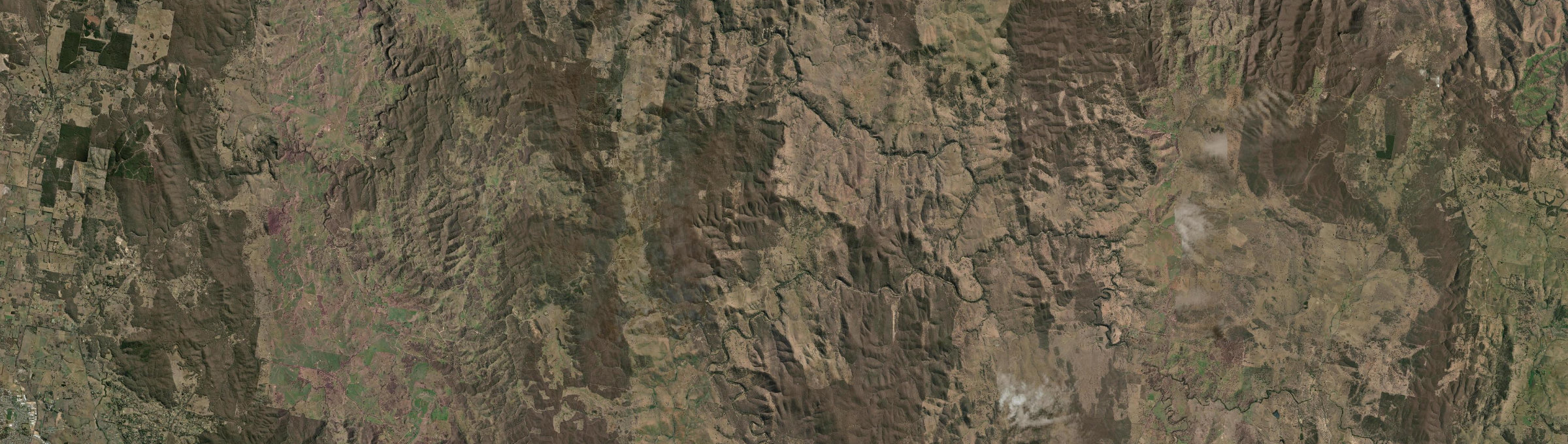 Aerial view of Killongbutta, NSW