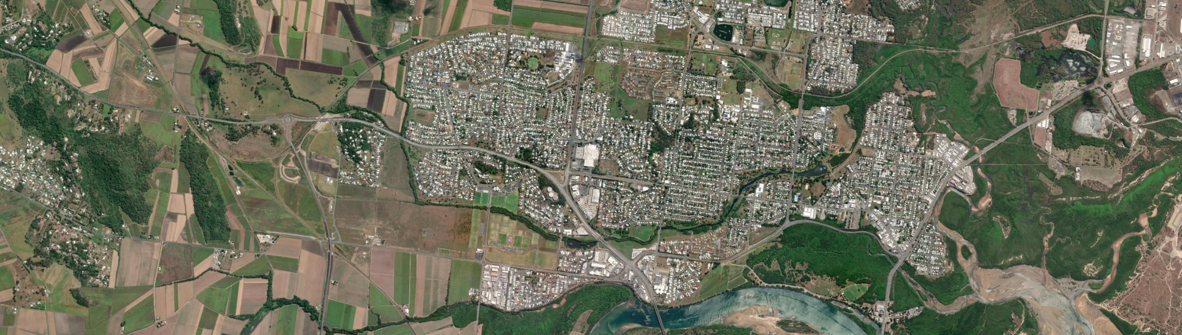 Aerial view of Mount Pleasant (Mackay - Qld), QLD