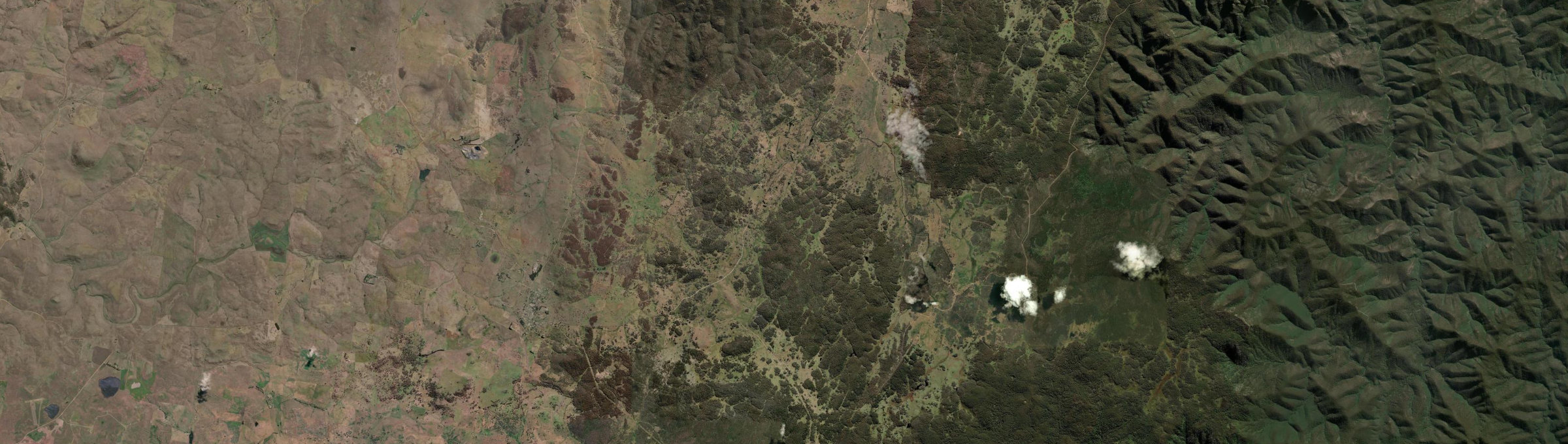 Aerial view of Winifred, NSW