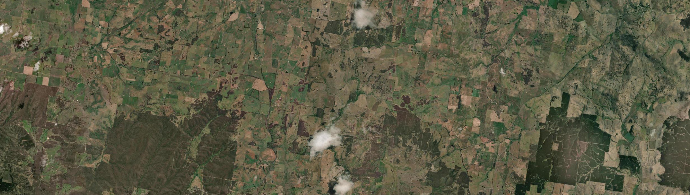 Aerial view of Arkell, NSW