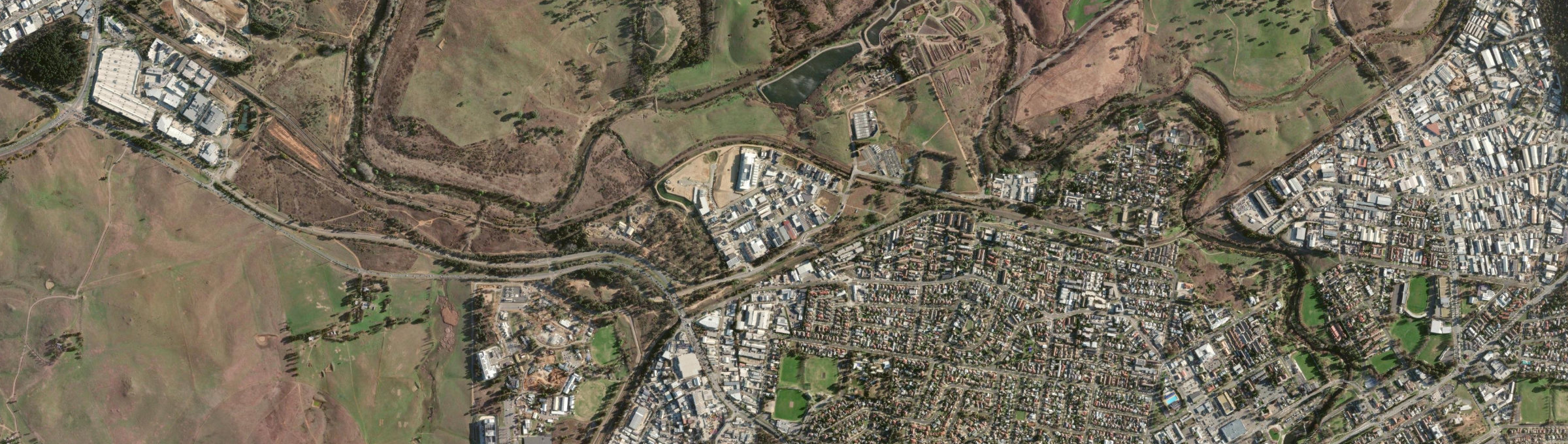 Aerial view of Beard, ACT