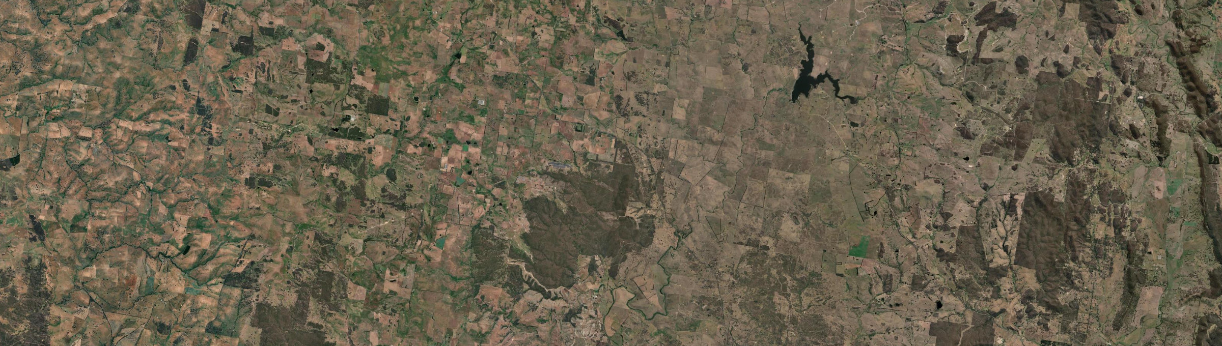Aerial view of Bannister (NSW), NSW