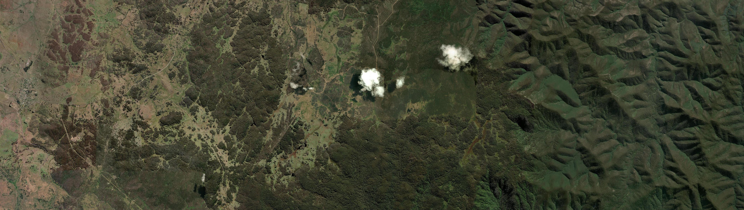 Aerial view of Greenlands (Snowy Monaro Regional - NSW), NSW