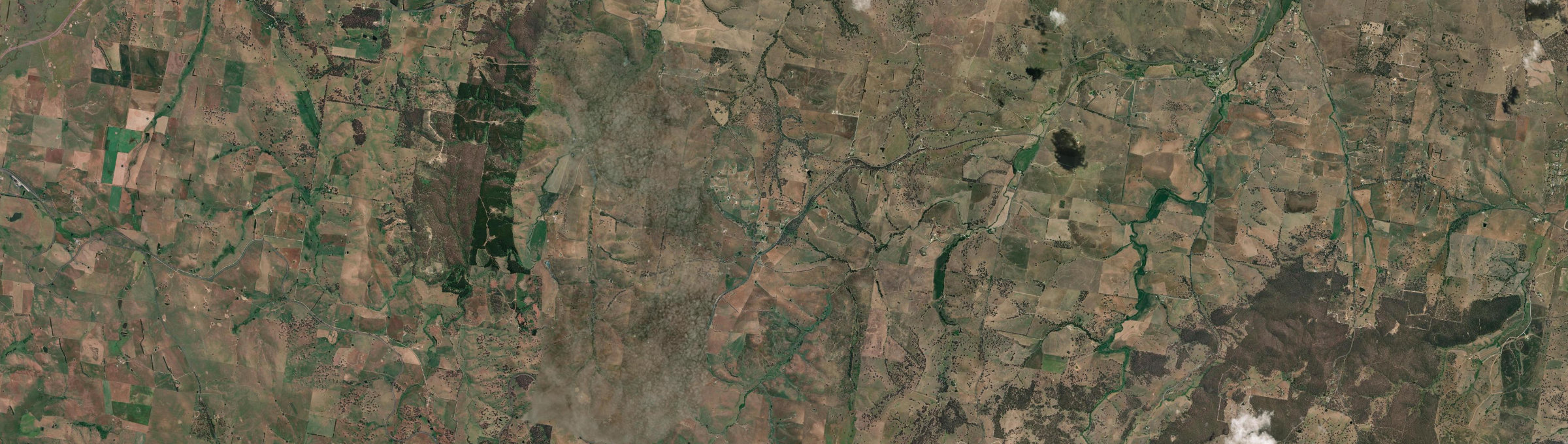 Aerial view of Wimbledon, NSW