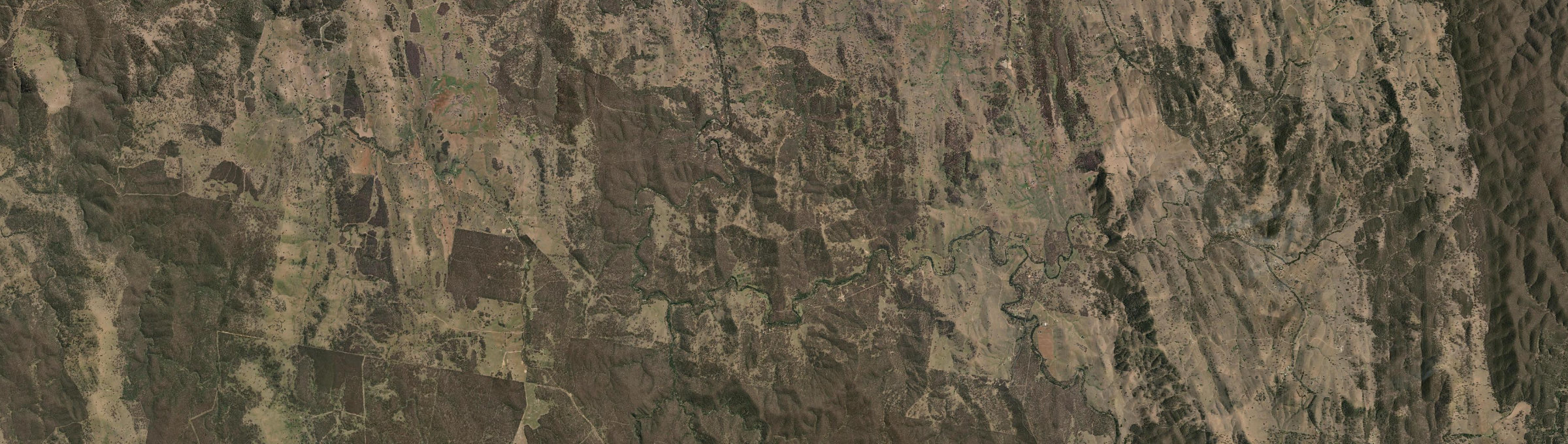 Aerial view of Maitland Bar, NSW