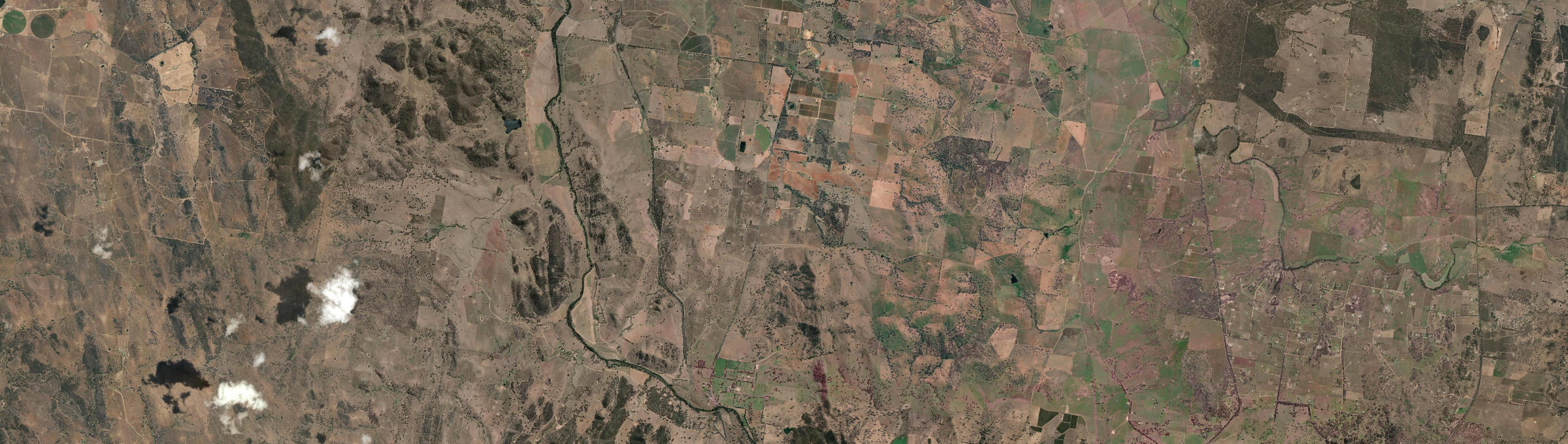 Aerial view of Galambine, NSW