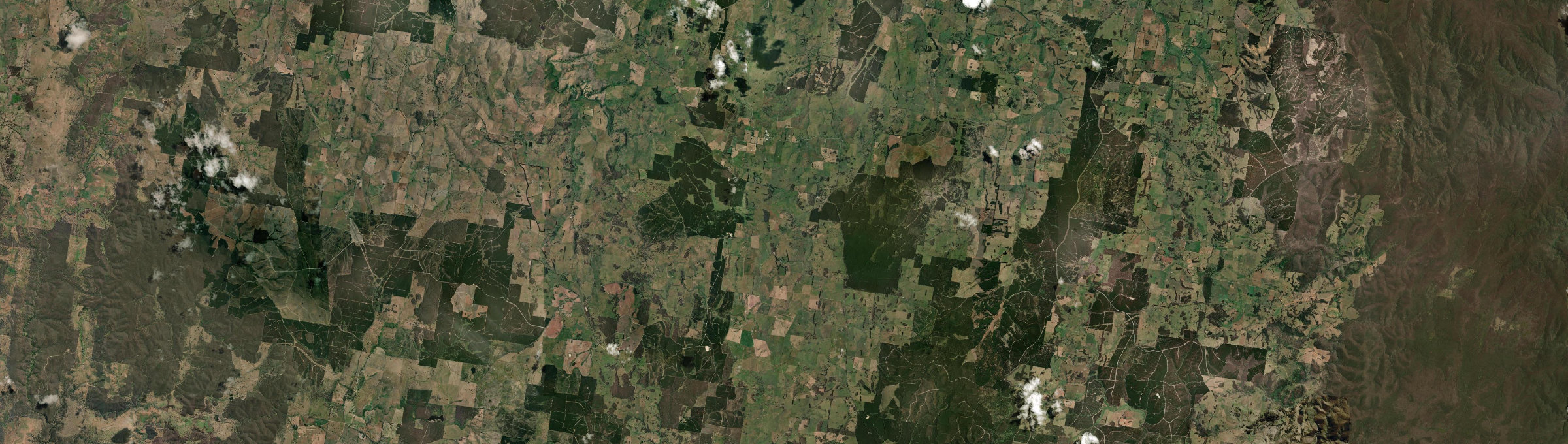 Aerial view of Black Springs (NSW), NSW