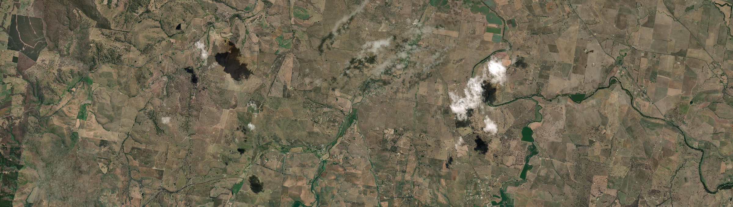 Aerial view of Perthville, NSW