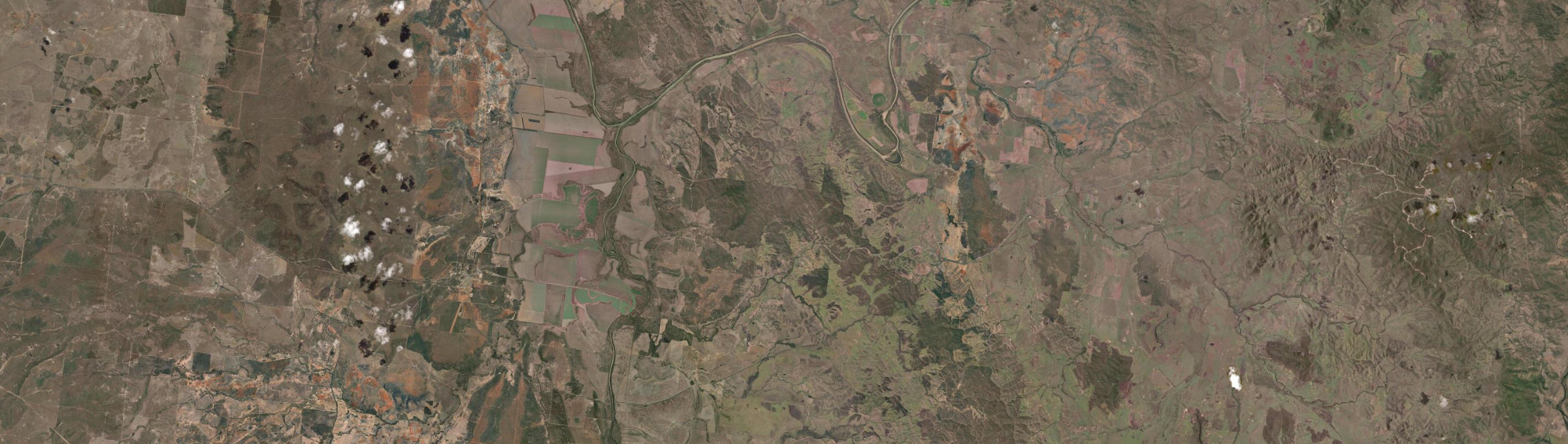 Aerial view of Boolburra, QLD