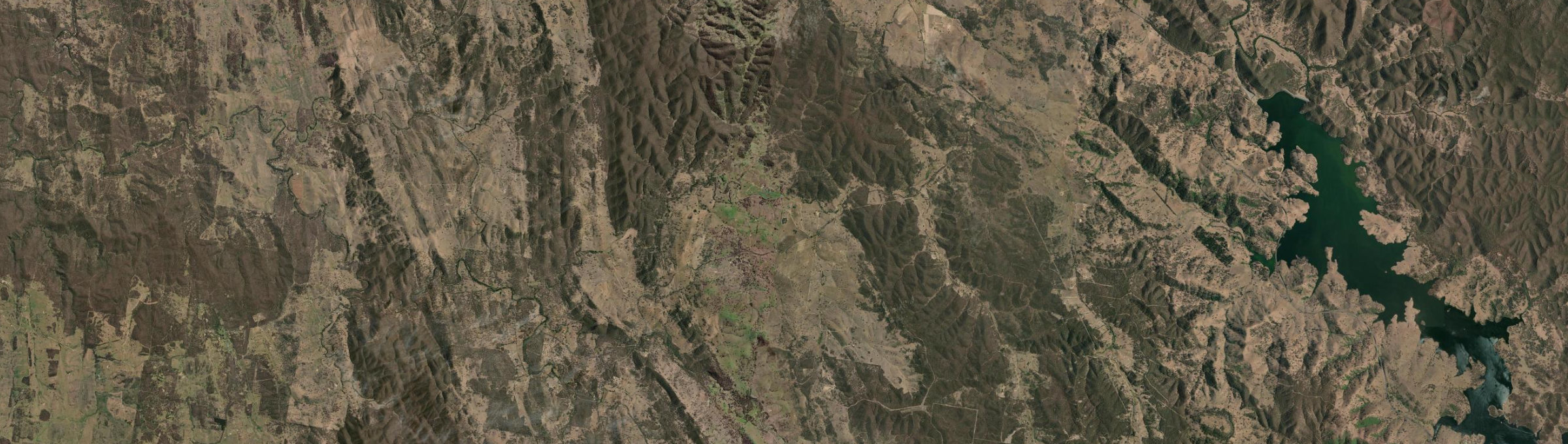 Aerial view of Meroo, NSW