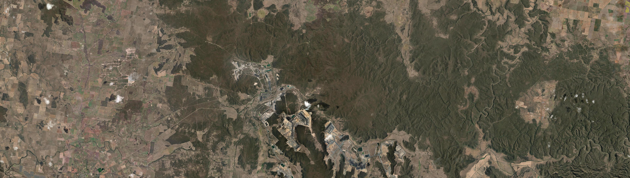 Aerial view of Ulan, NSW