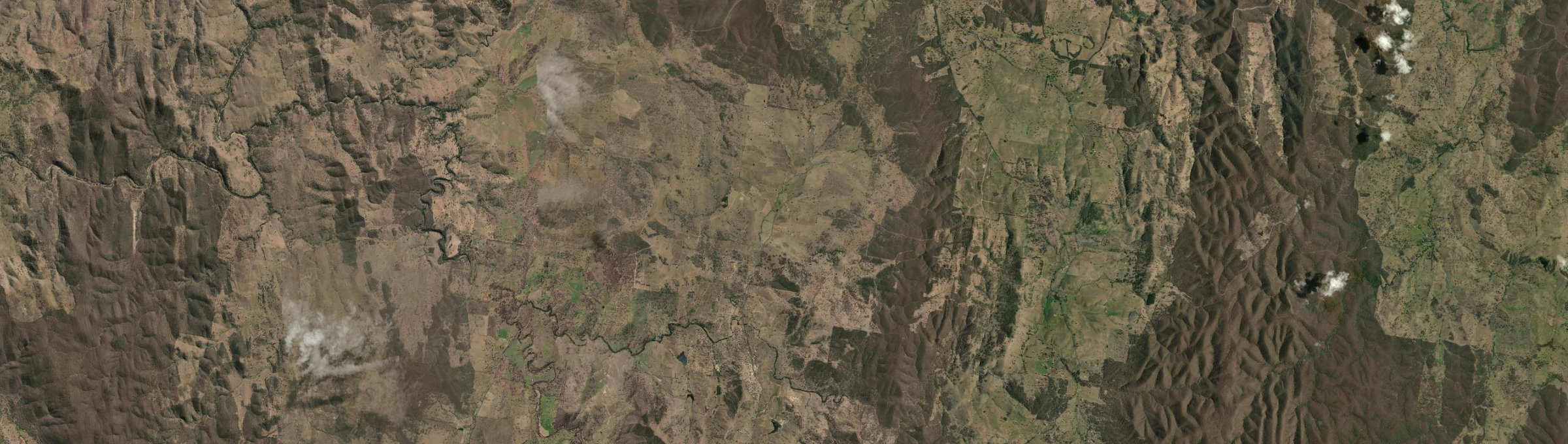 Aerial view of Wiagdon, NSW