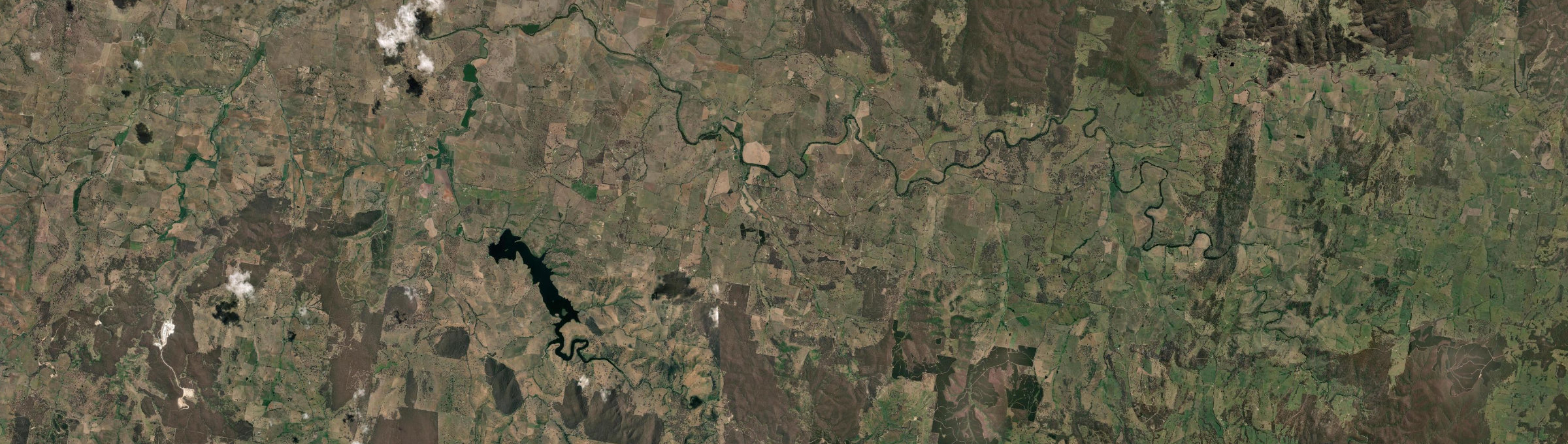 Aerial view of O'Connell (NSW), NSW
