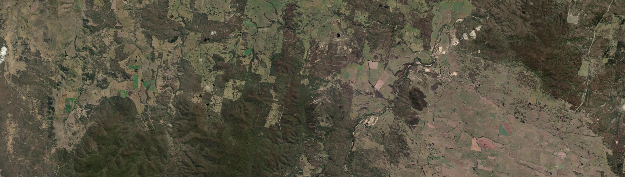 Aerial view of Warri, NSW