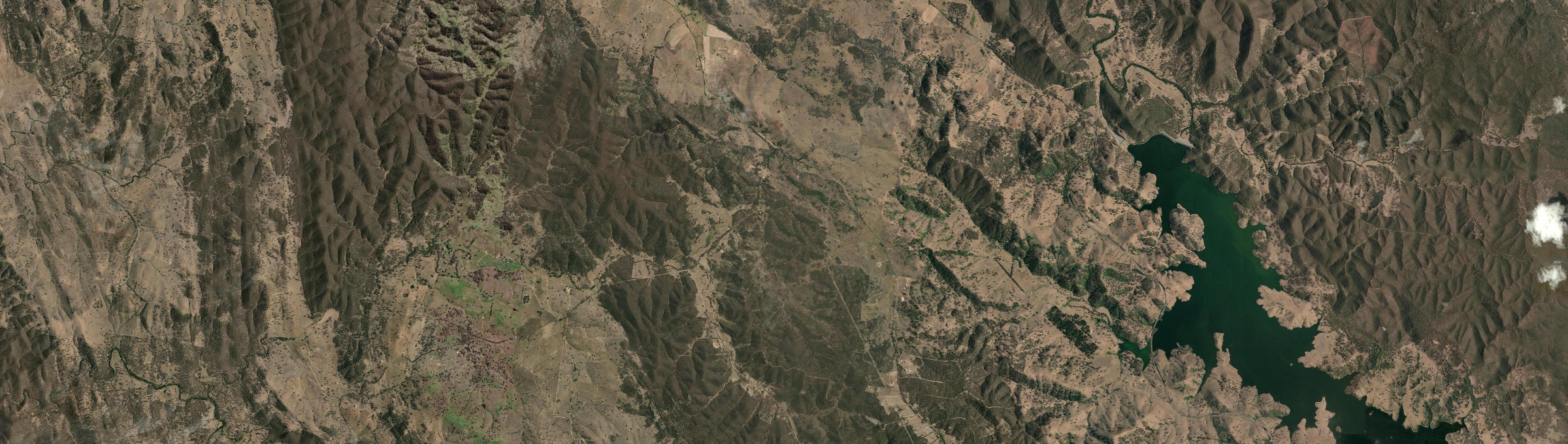 Aerial view of Queens Pinch, NSW