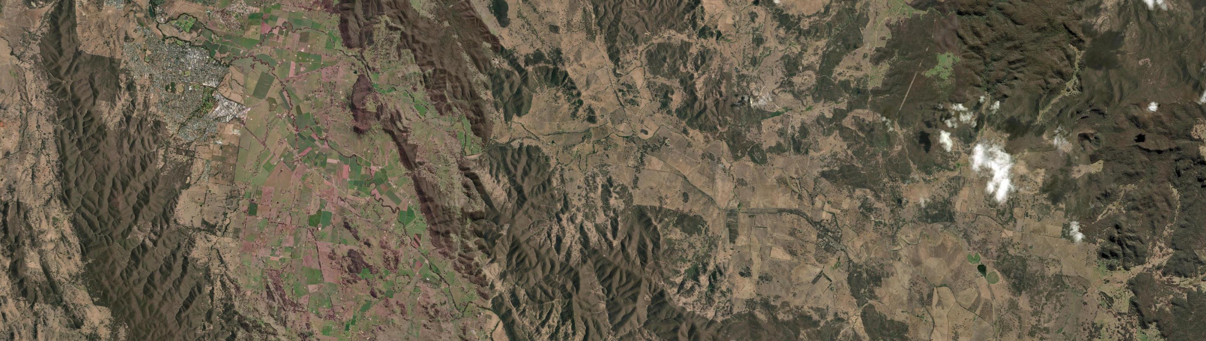Aerial view of Havilah (NSW), NSW