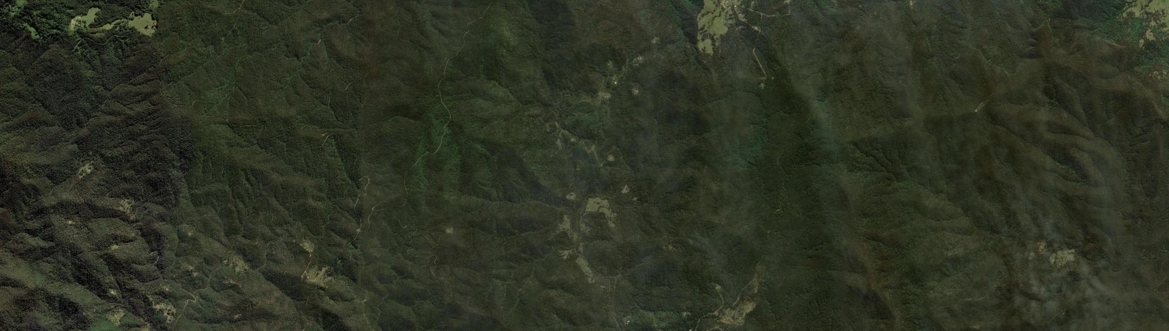 Aerial view of Devils Hole, NSW