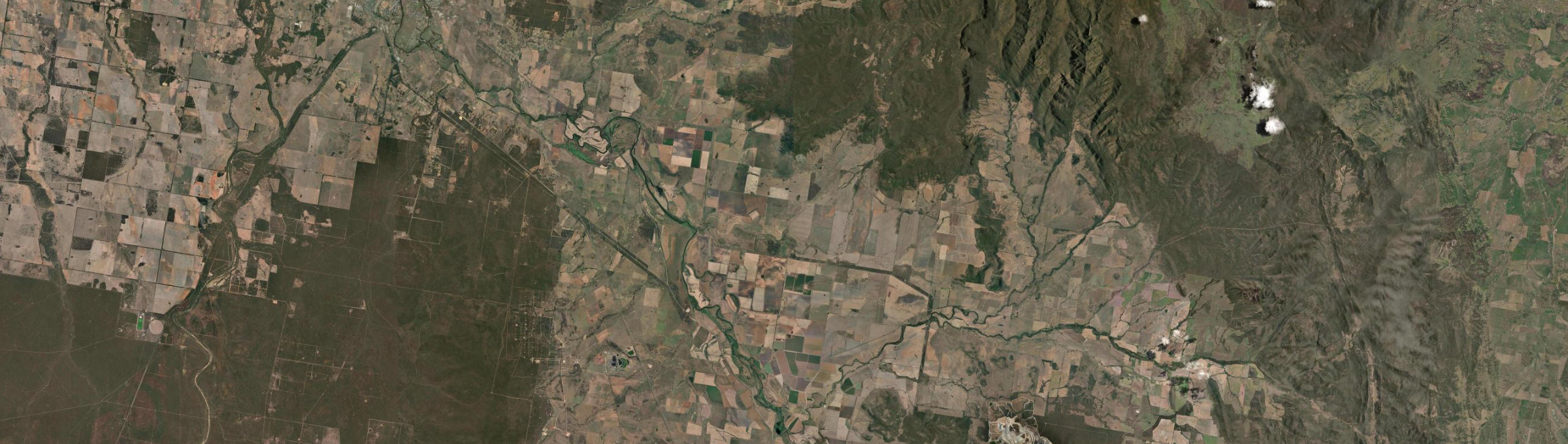 Aerial view of Tarriaro, NSW