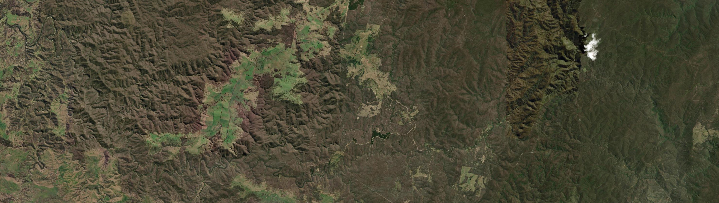 Aerial view of Jerrong, NSW