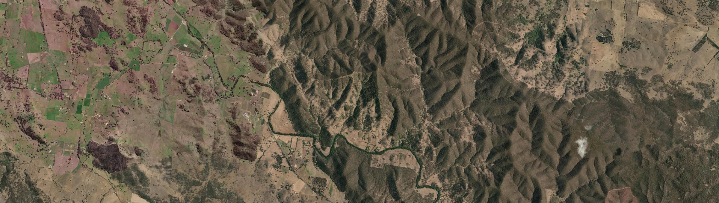 Aerial view of Riverlea, NSW