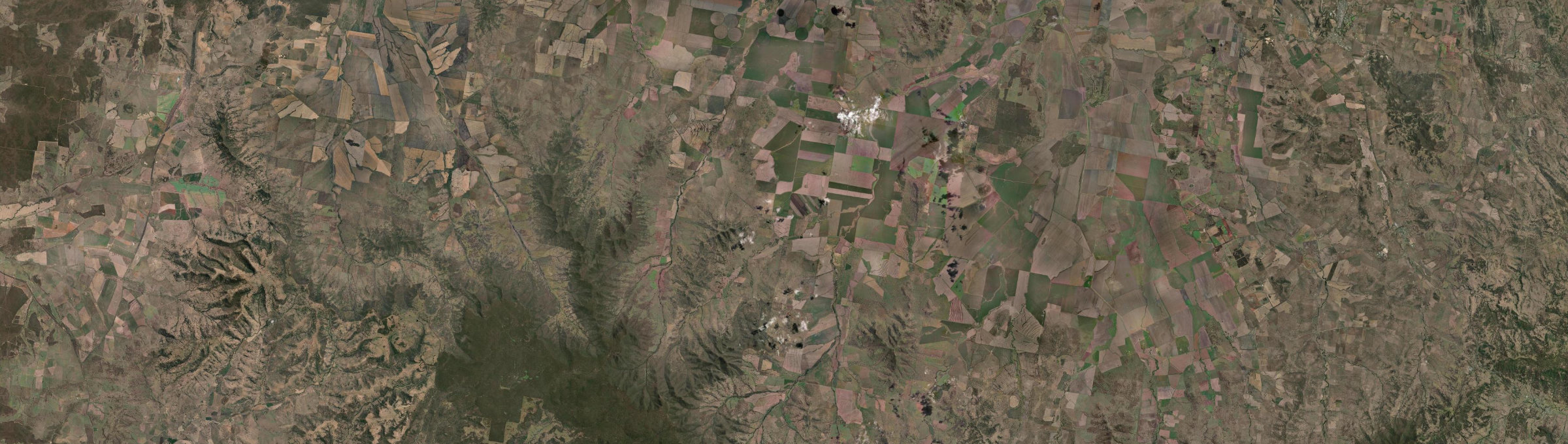 Aerial view of Blackville, NSW