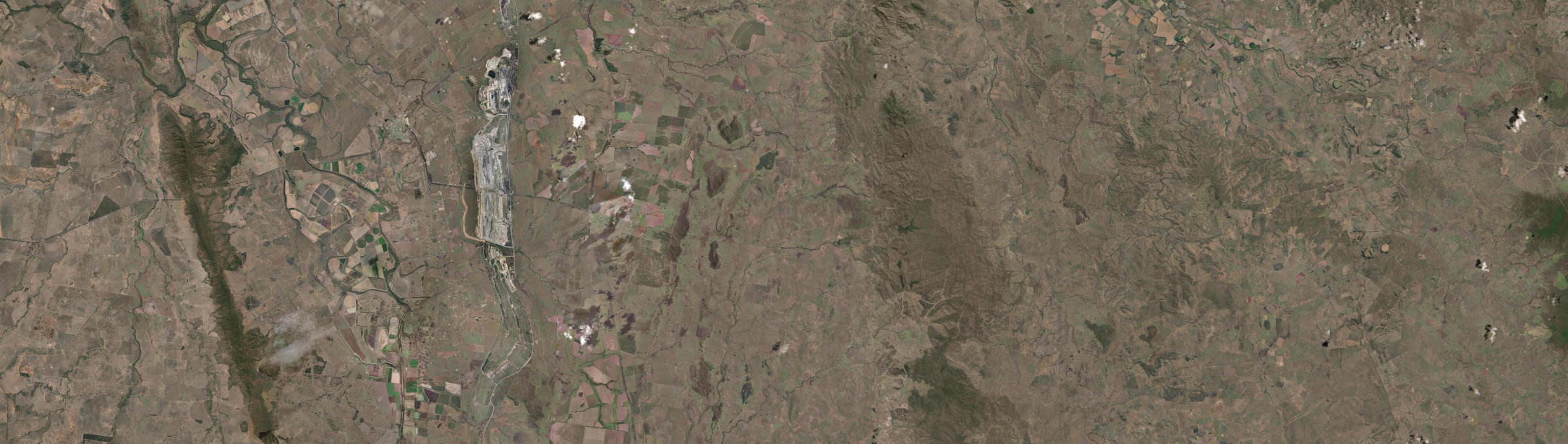 Aerial view of Tarramba, QLD