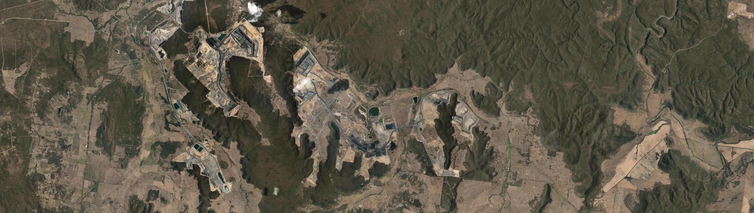 Aerial view of Wilpinjong, NSW